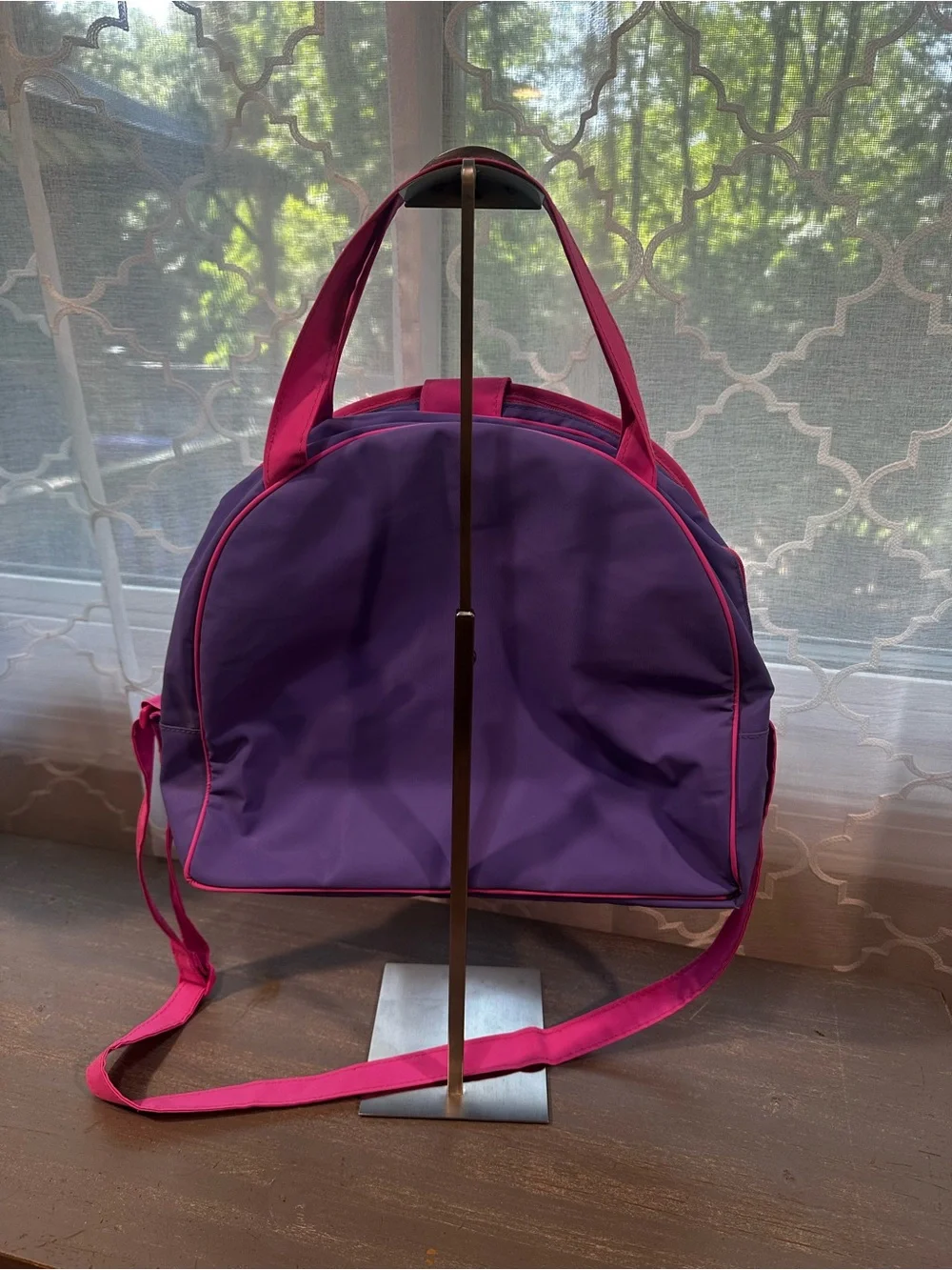 VTG 90s Disney Beauty and the Beast Activity Travel Bag Belle Pyramid Handbags